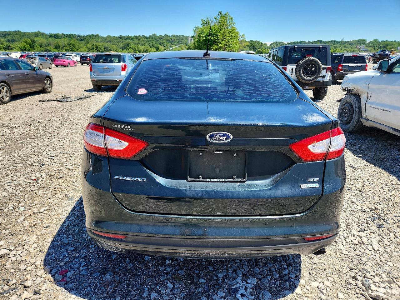 2014 Ford Fusion Se Green vin: 3FA6P0HD0ER191333