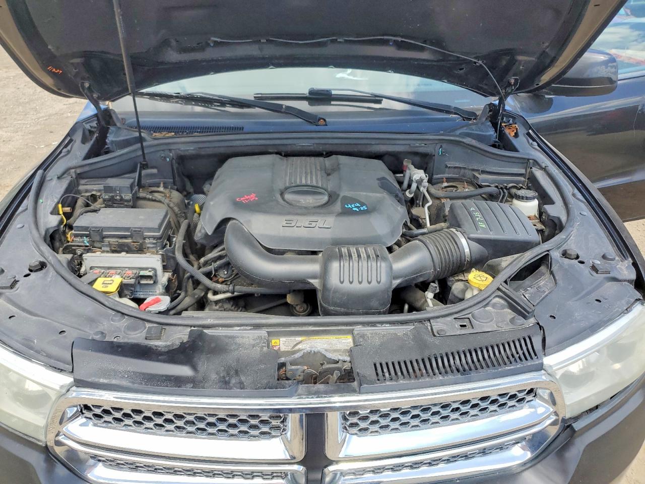 2011 Dodge Durango Express Black vin: 1D4RE2GG8BC664140