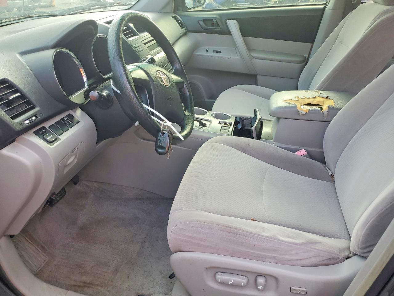 2010 Toyota Highlander Base Gray vin: JTEZA3EH1A2008923