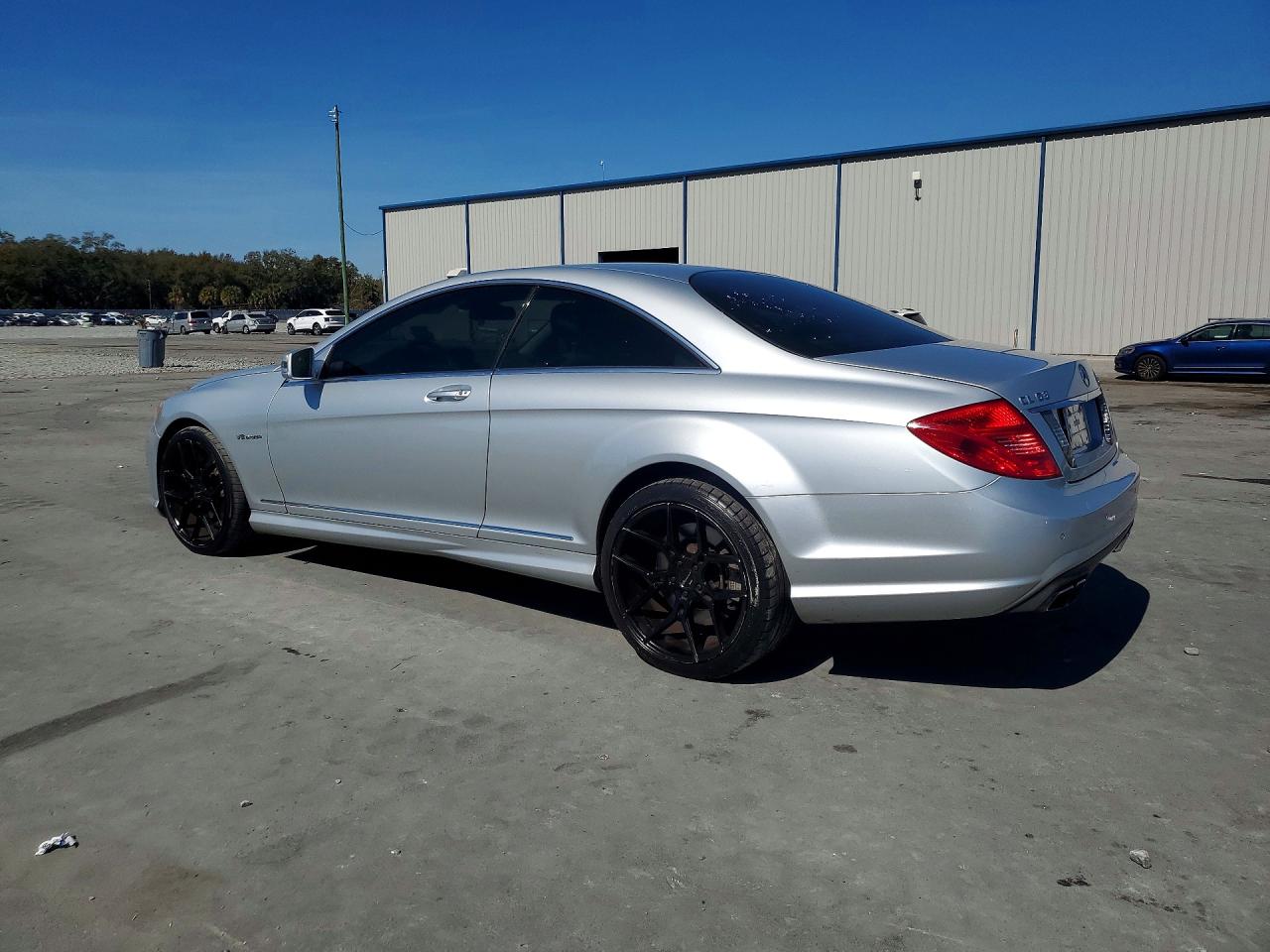 2012 Mercedes-benz Cl 63 Amg Silver vin: WDDEJ7EB8CA028428