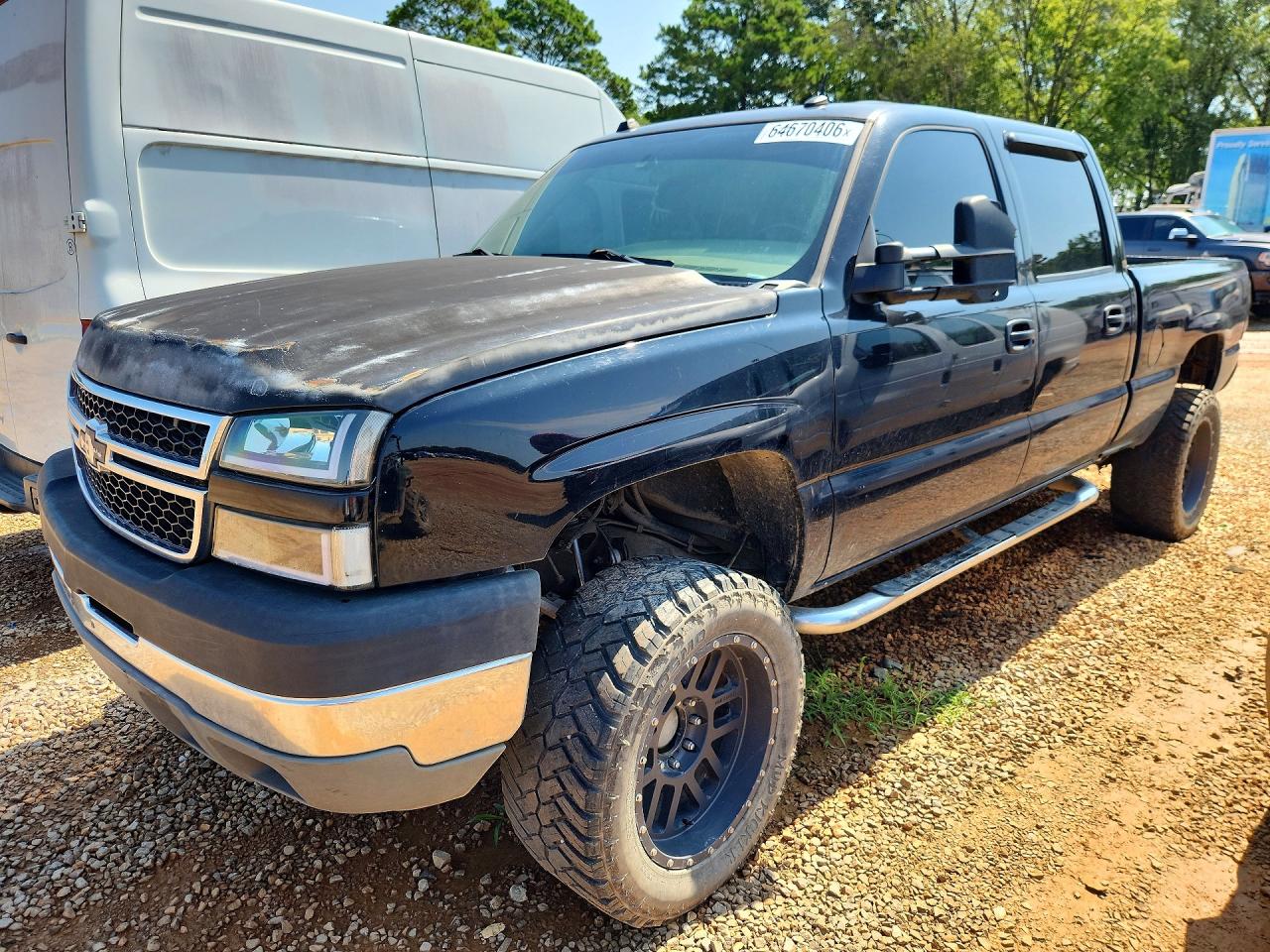 2005 Chevrolet Silverado K2500 Heavy Duty Black vin: 1GCHK23215F846602