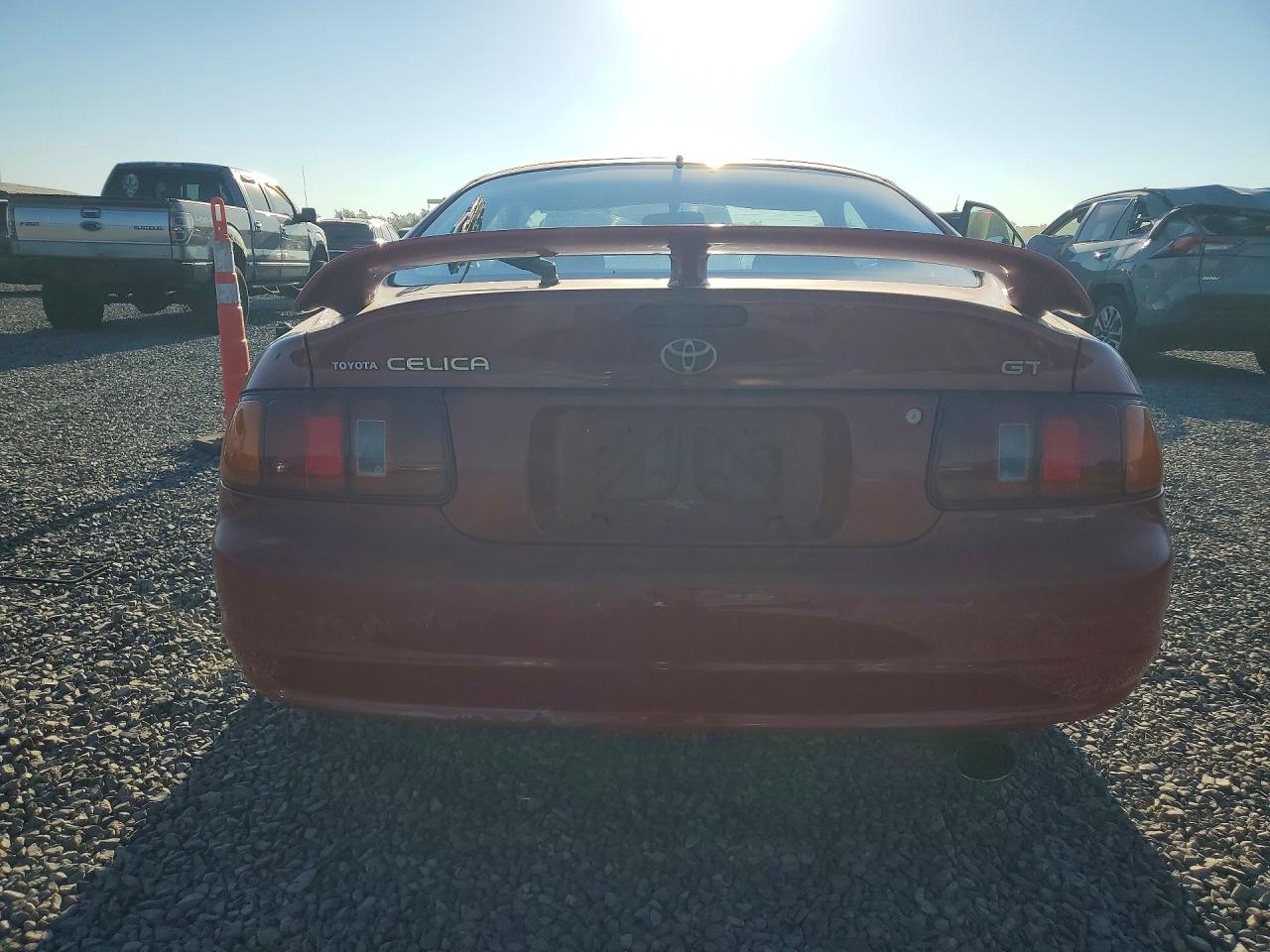 1997 Toyota Celica Gt Red vin: JT2DG02T6V0044783