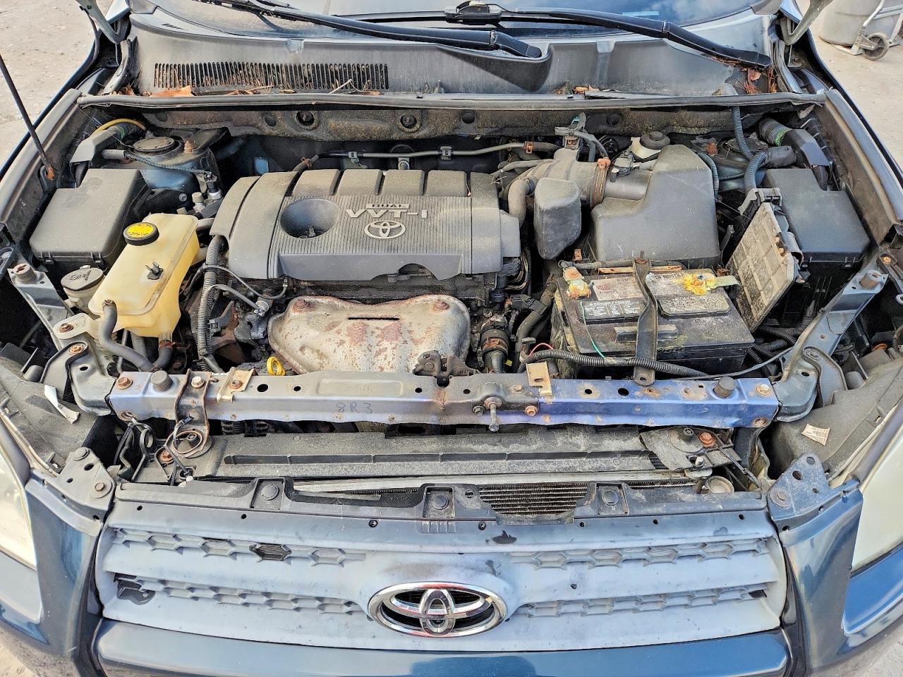 2010 Toyota Rav4 Base Blue vin: JTMBF4DV4AD027877