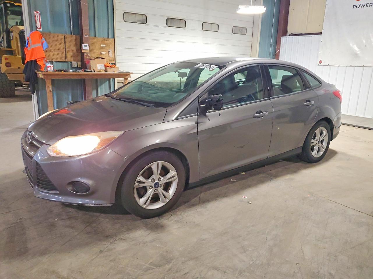 2014 Ford Focus Se Gray vin: 1FADP3F20EL228342