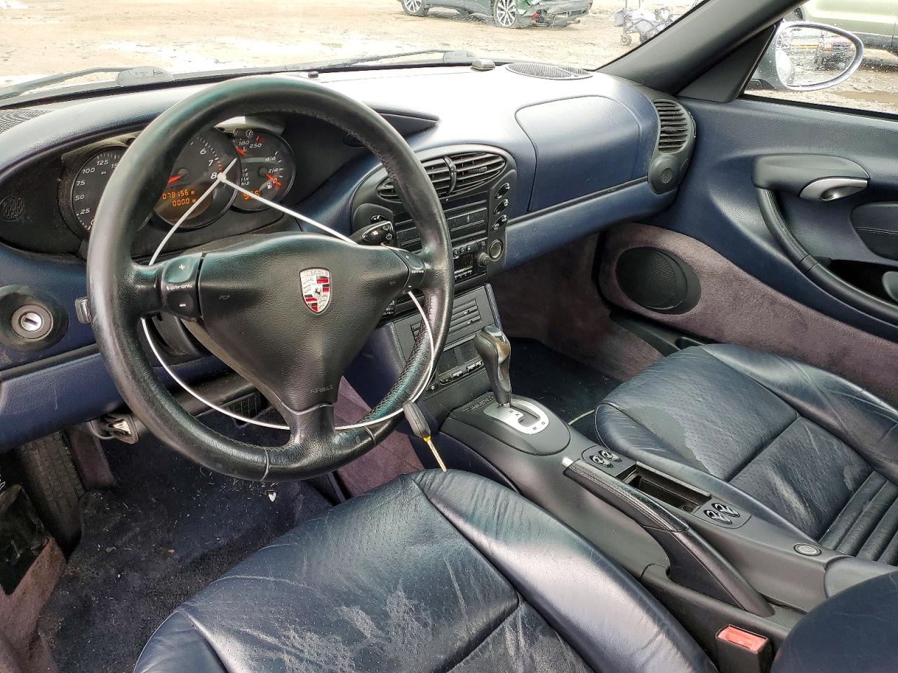 2001 Porsche Boxster Серебряный vin: WP0CA29891U626333