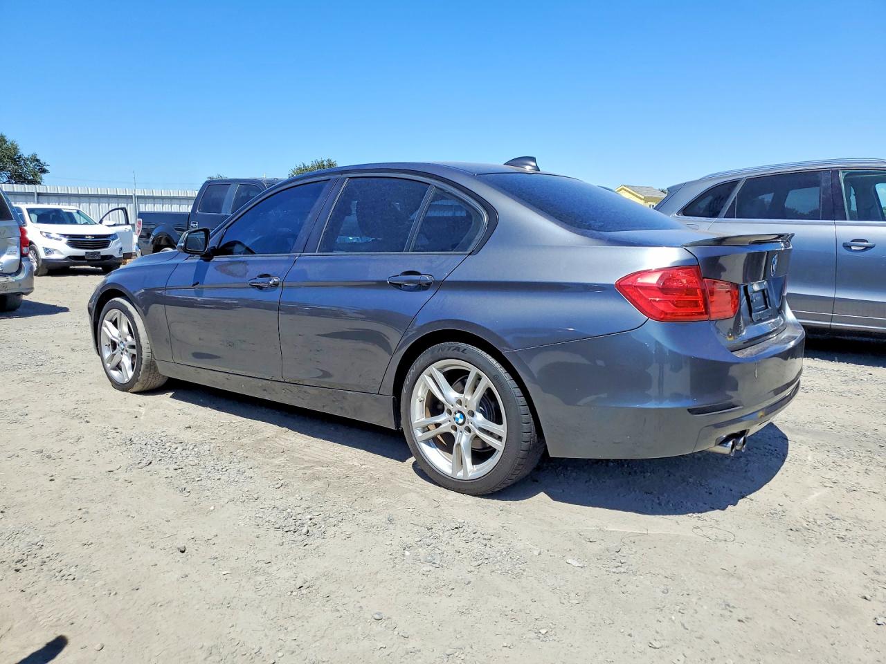 2012 Bmw 328 I Sulev Gray vin: WBA3C1C56CF434133