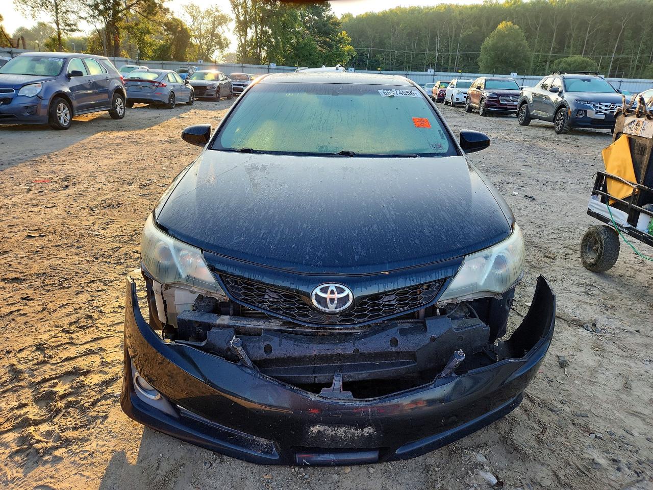 2012 Toyota Camry Se Black vin: 4T1BF1FK5CU056899