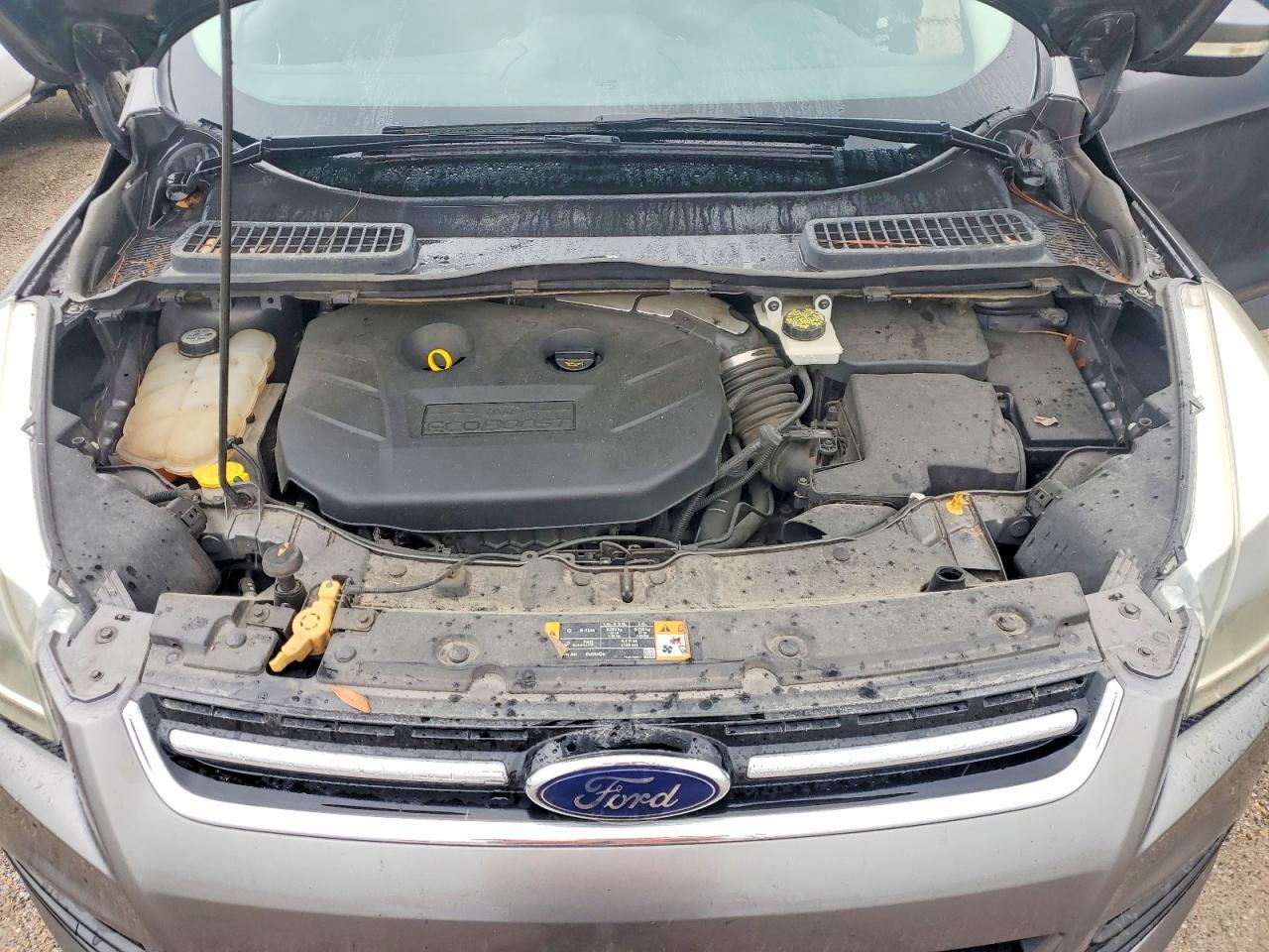 2013 Ford Escape Titanium Серый vin: 1FMCU0J91DUA70423