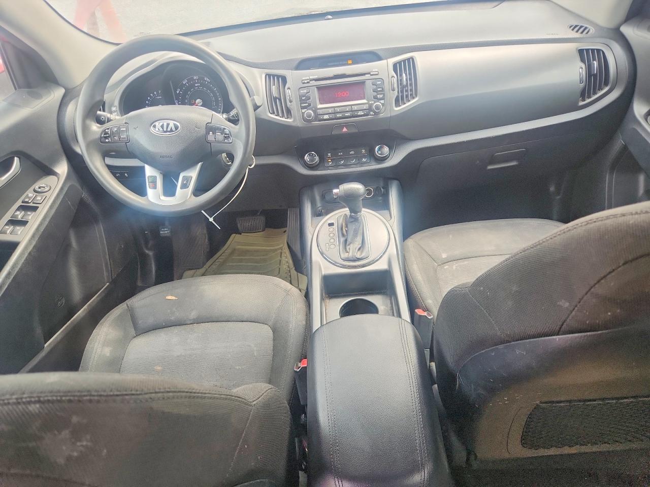 2013 Kia Sportage Lx Red vin: KNDPBCA26D7536569
