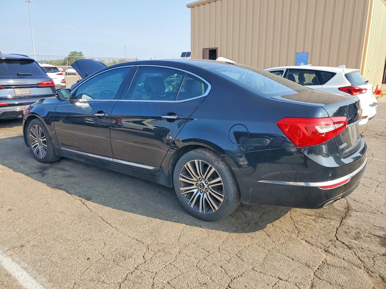 2014 Kia Cadenza Premium Black vin: KNALN4D70E5137931