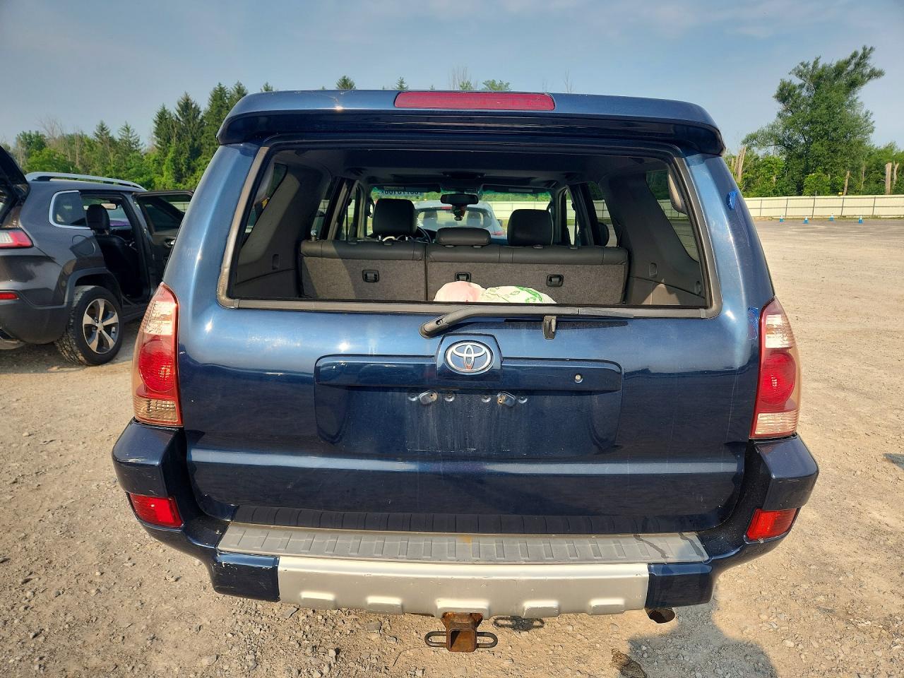 2004 Toyota 4runner Limited Blue vin: JTEBU17R548026457