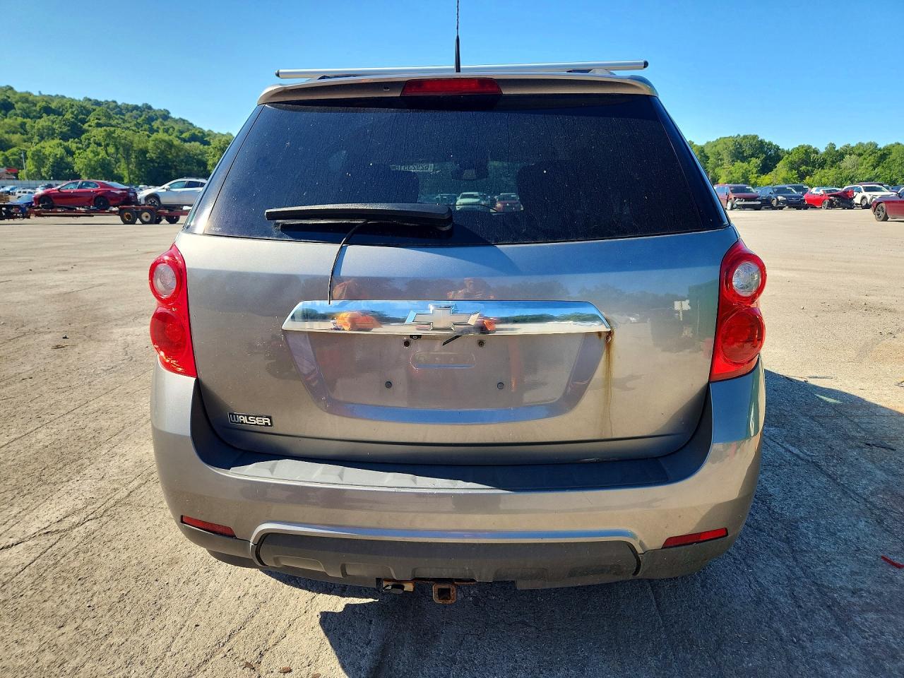 2012 Chevrolet Equinox Lt Gray vin: 2GNFLEEK1C6292995