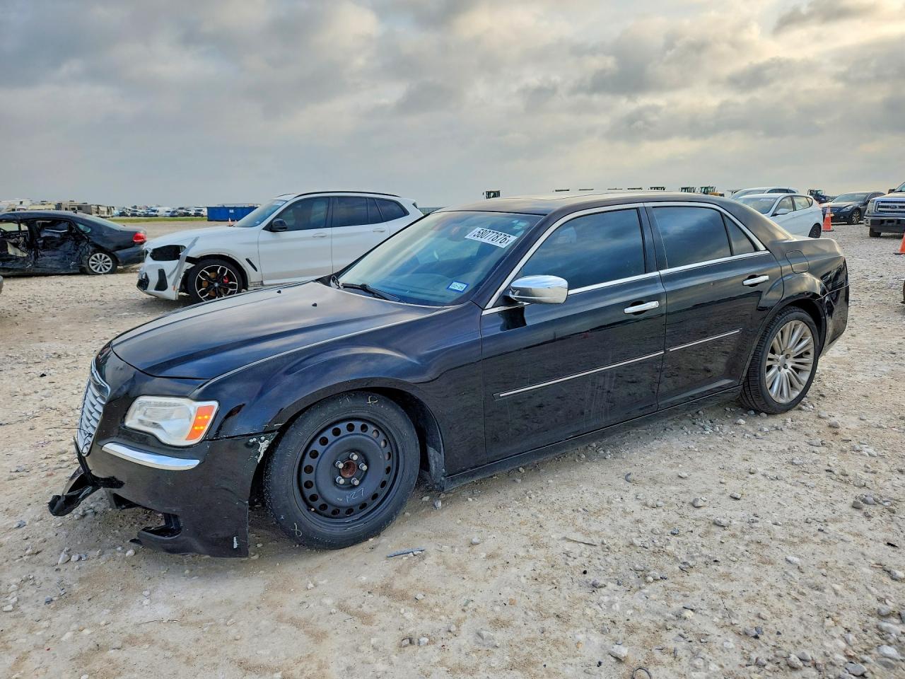 2013 Chrysler 300c Black vin: 2C3CCAETXDH618834