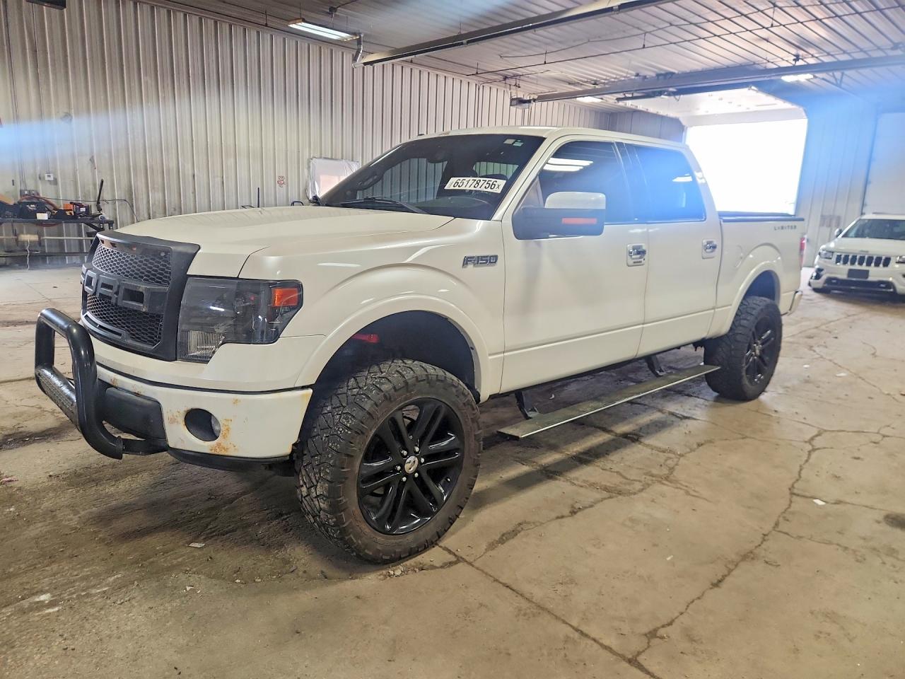 2013 Ford F150 Supercrew White vin: 1FTFW1ET0DFD48692