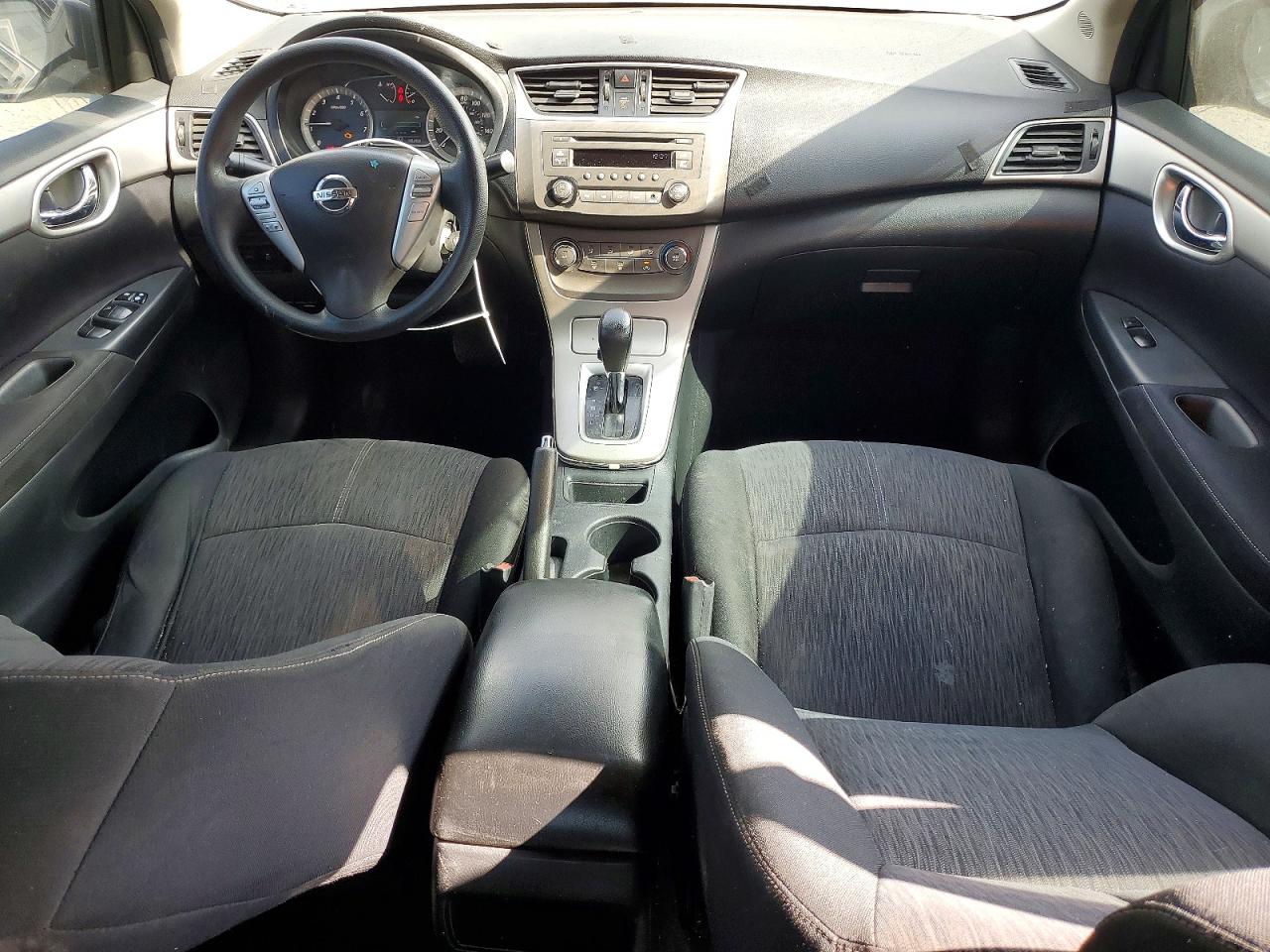 2015 Nissan Sentra Sv Синий vin: 3N1AB7AP1FL642860