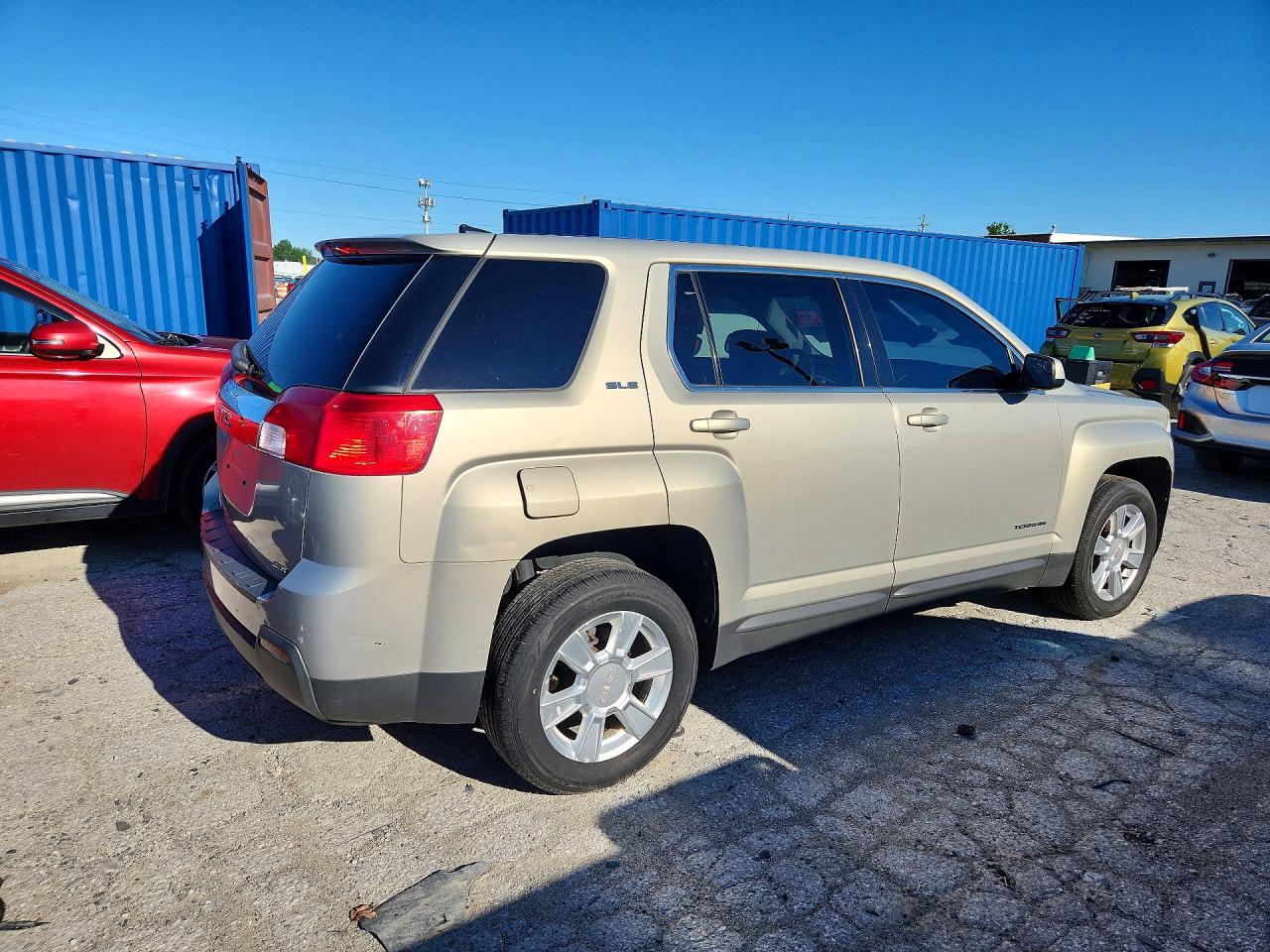 2012 Gmc Terrain Sle Gold vin: 2GKALMEK6C6200099