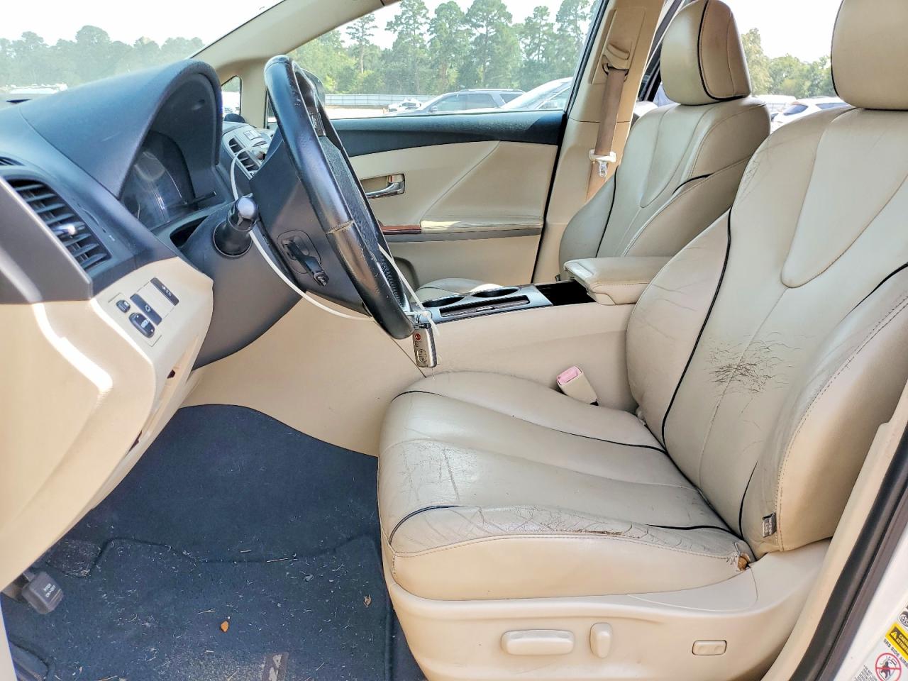 2009 Toyota Venza Fwd V6 White vin: 4T3ZK11A19U007837