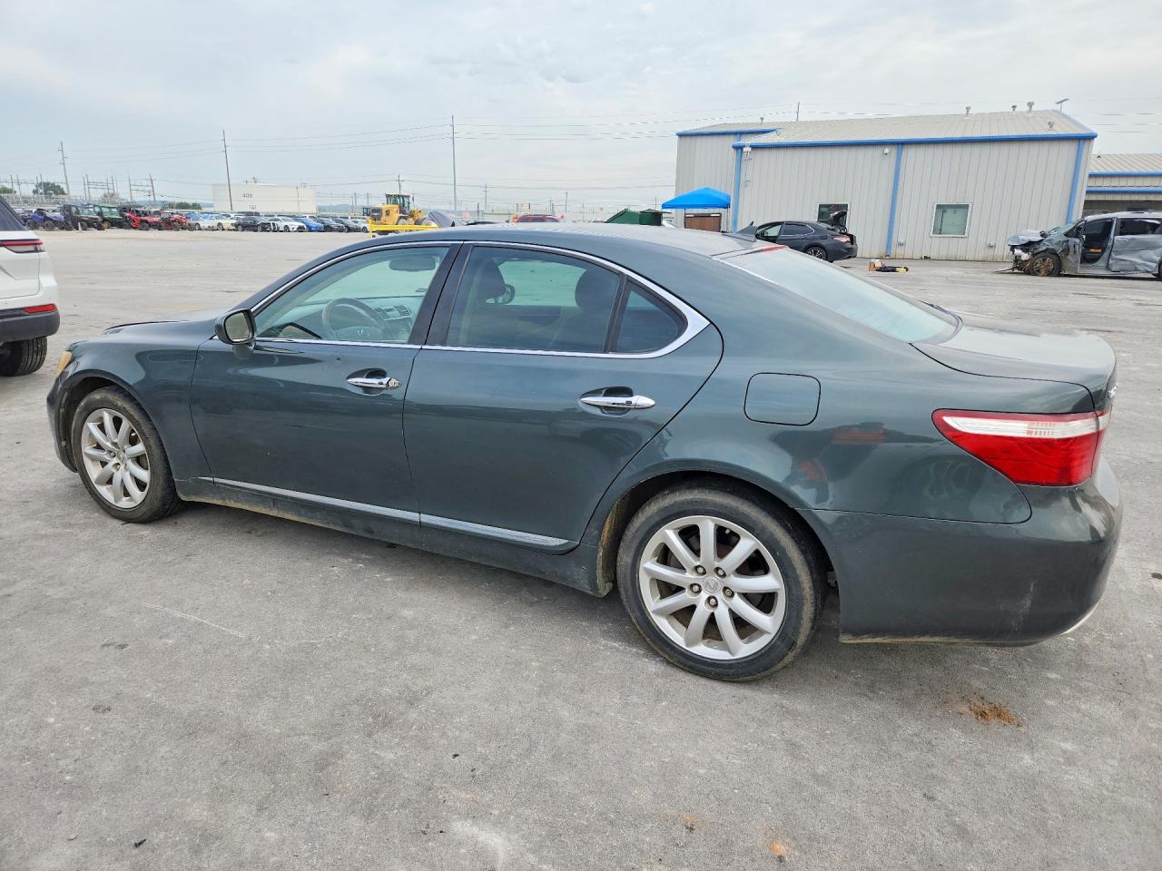 2007 Lexus Ls 460 Green vin: JTHBL46F275018658
