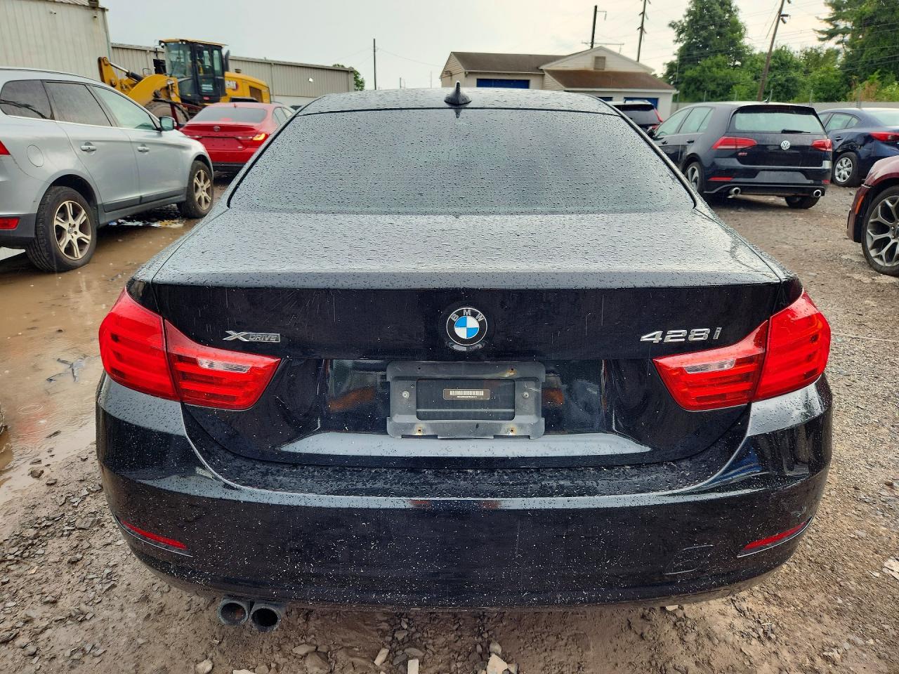 2015 Bmw 428 Xi Black vin: WBA3N9C5XFK247241