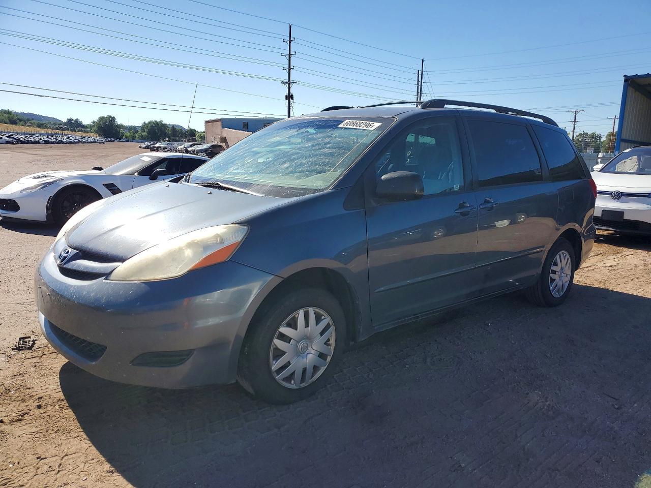 2008 Toyota Sienna Le 8-passenger Charcoal vin: 5TDZK23C18S194775