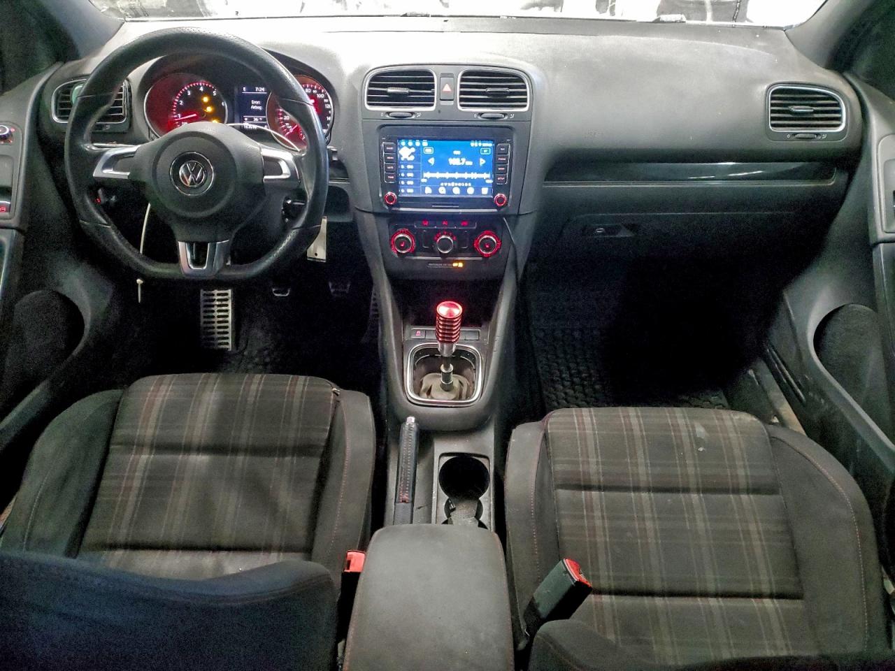 2011 Volkswagen Gti Белый vin: WVWED7AJ2BW173447