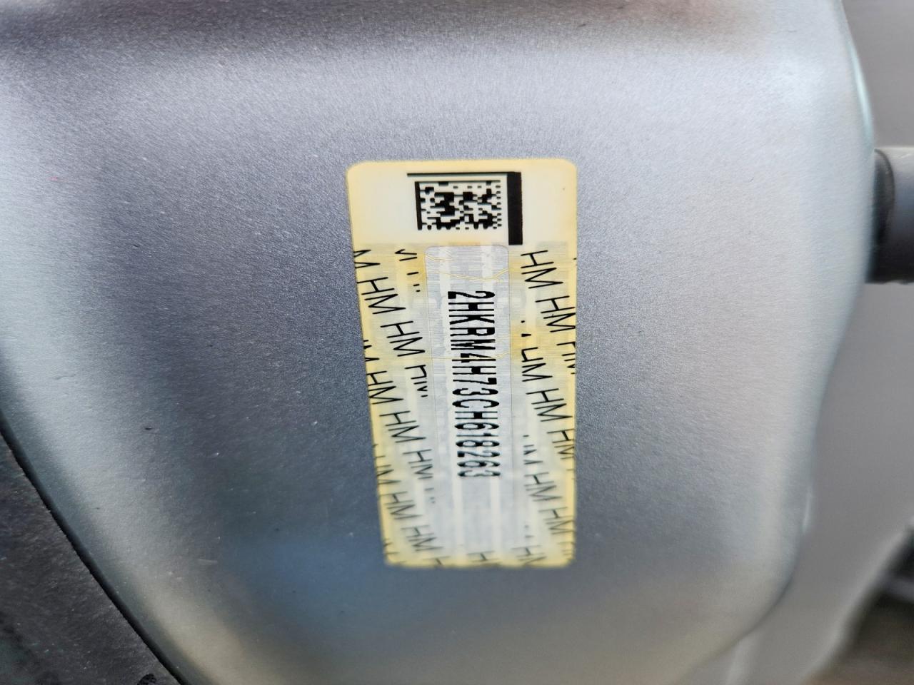 2012 Honda Cr-v Exl Серый vin: 2HKRM4H73CH618263