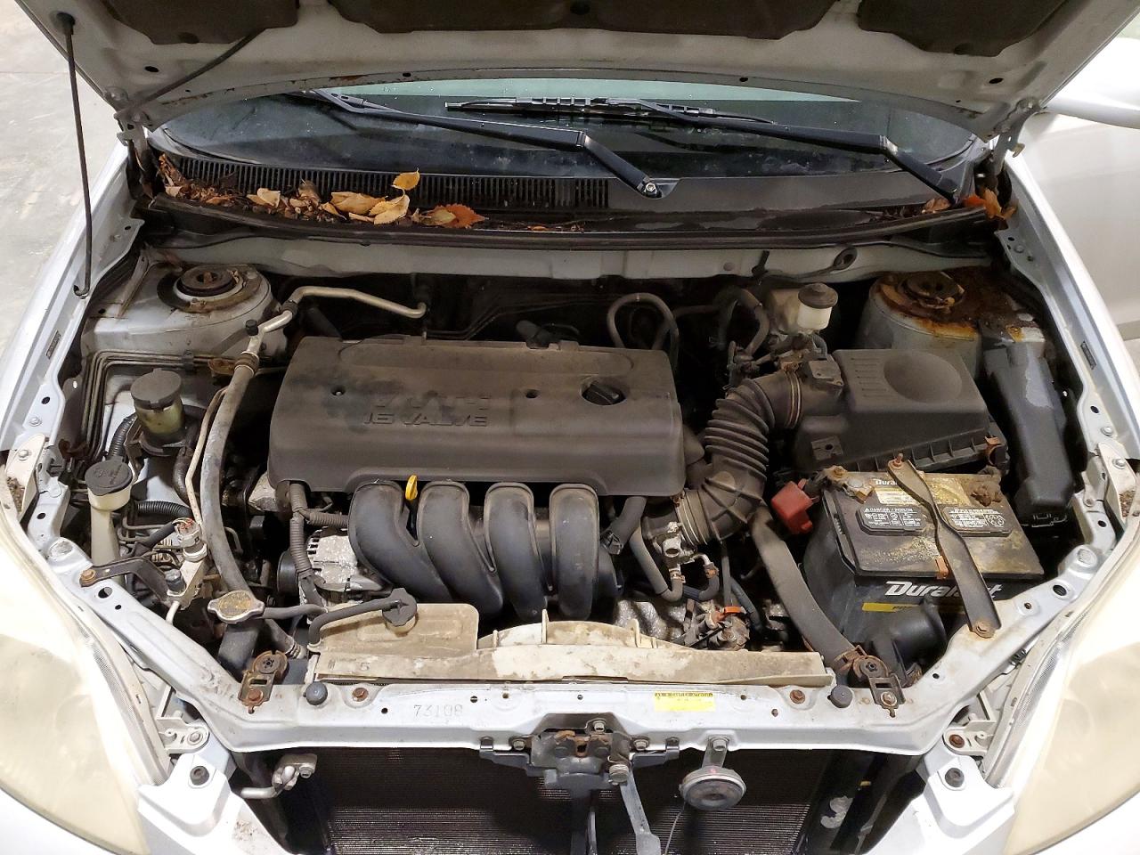 2006 Toyota Corolla Matrix Xr Silver vin: 2T1KR30E26C578126
