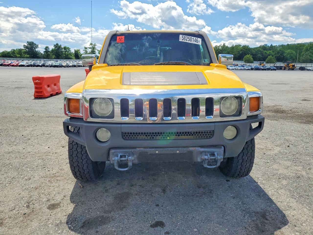 2006 Hummer H3 Yellow vin: 5GTDN136068109229