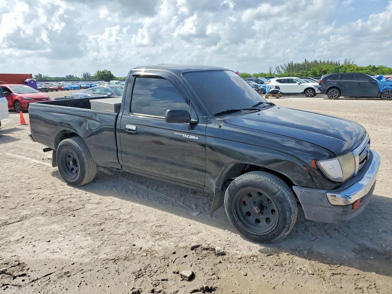 1998 Toyota Tacoma Base Black vin: 4TANL42N2WZ081533