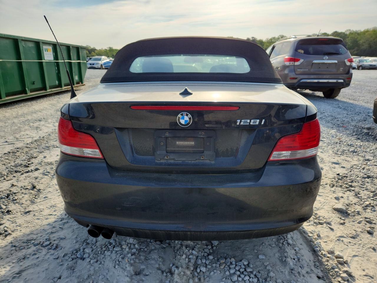 2011 Bmw 128 I Black vin: WBAUL7C5XBVM79393