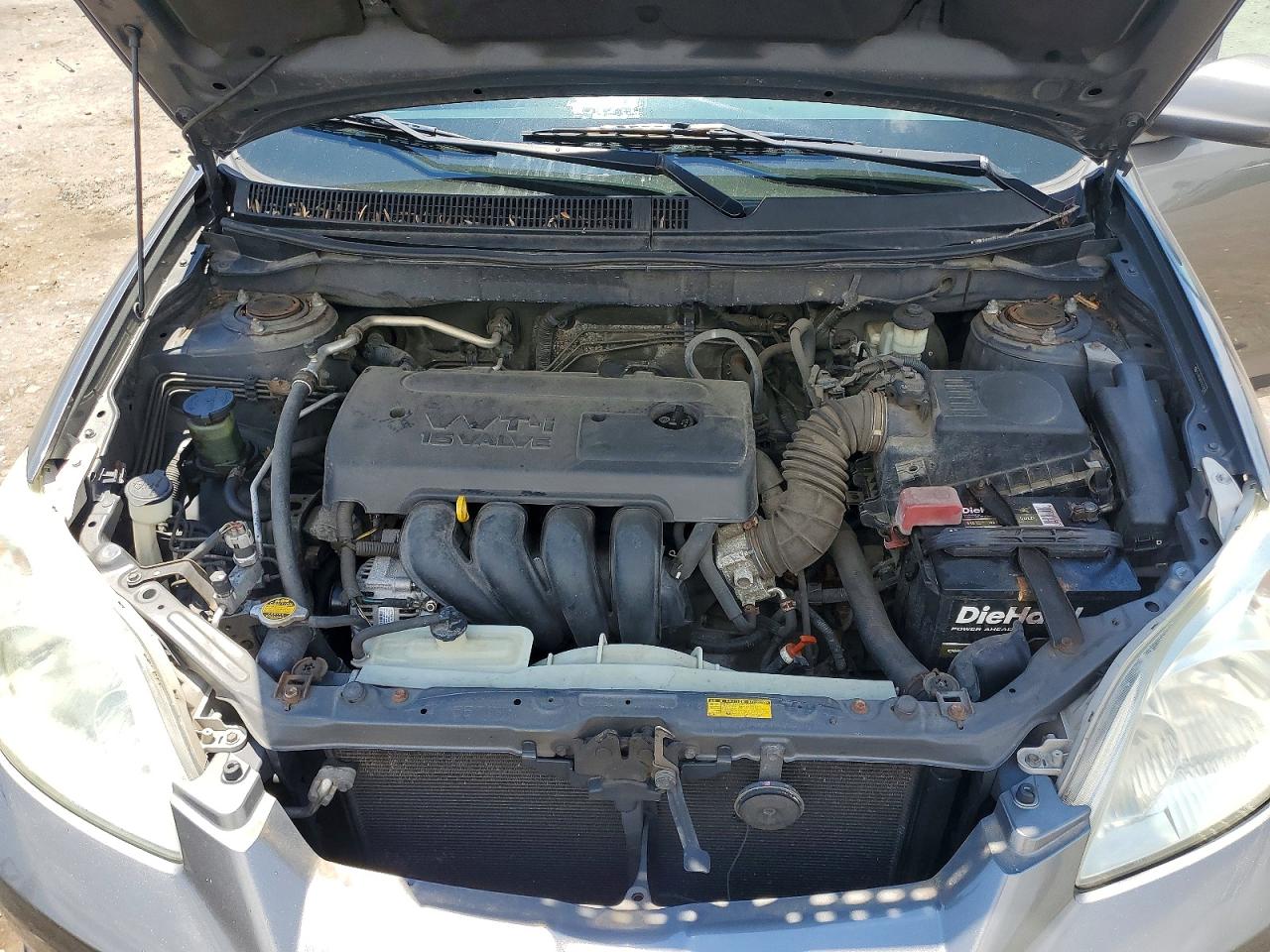 2007 Toyota Matrix Xr Серый vin: 2T1KR30E87C629209