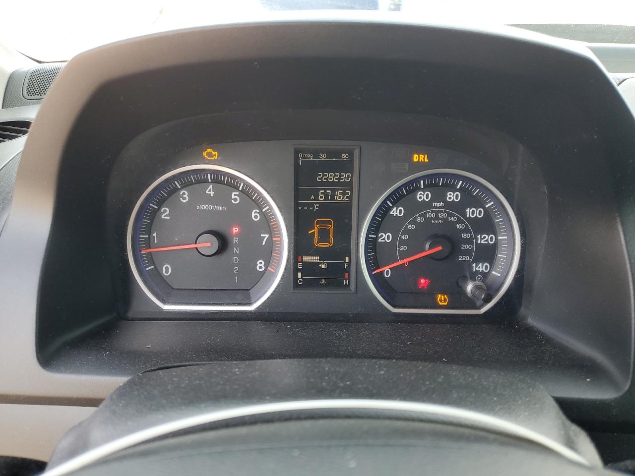 2008 Honda Cr-v Exl Blue vin: 5J6RE48748L045528