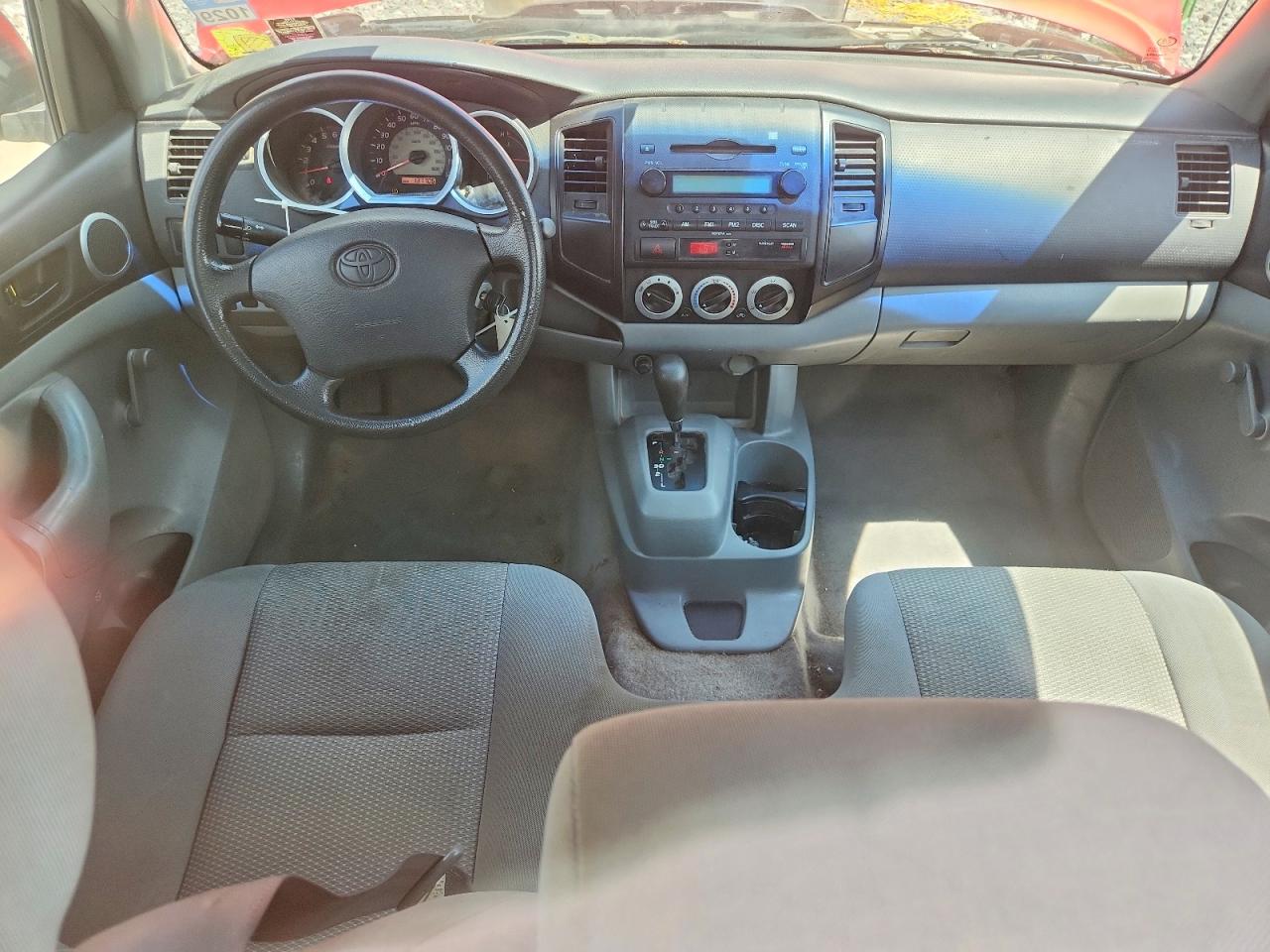 2008 Toyota Tacoma Base Red vin: 5TENX22N38Z533722