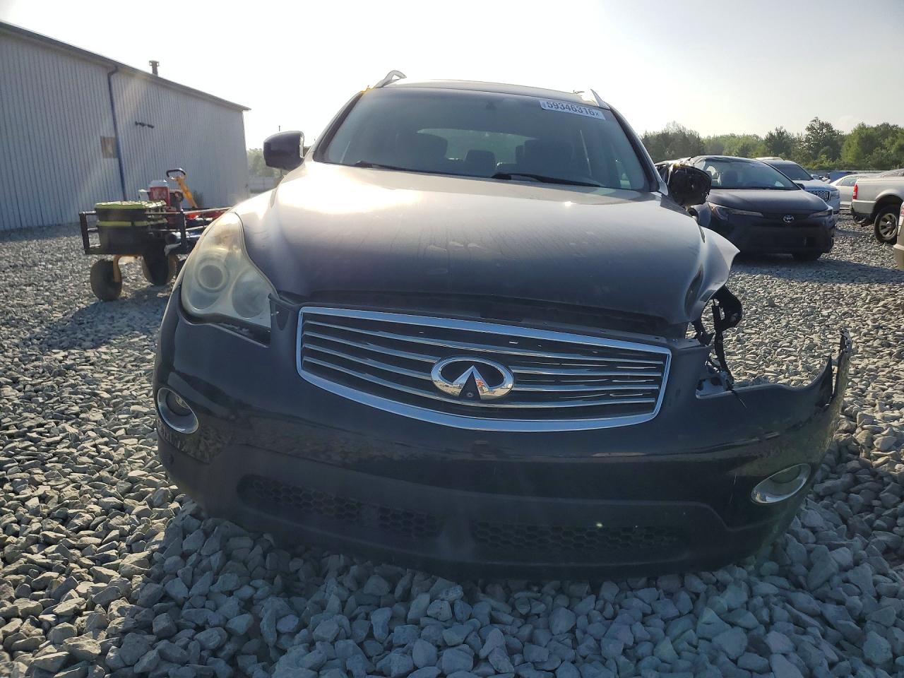 2012 Infiniti Ex35 Base Black vin: JN1AJ0HR7CM450037