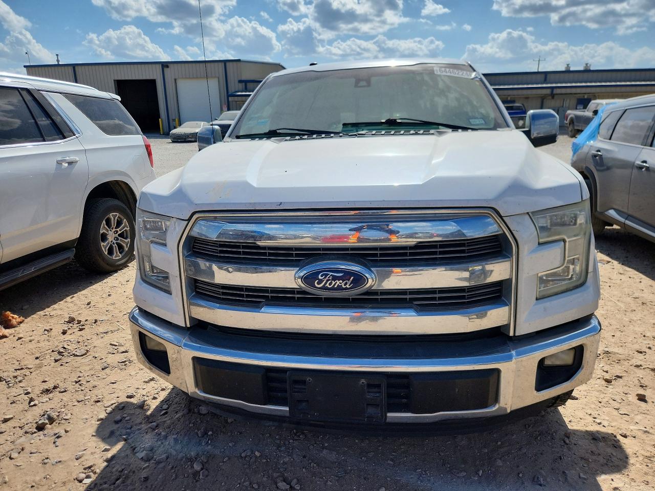 2015 Ford F150 Supercrew White vin: 1FTEW1CF7FKE36772