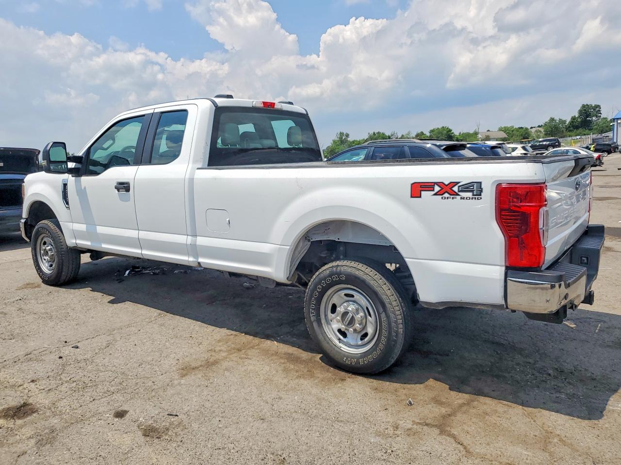 2020 Ford F250 Super Duty White vin: 1FT7X2B62LEC74508