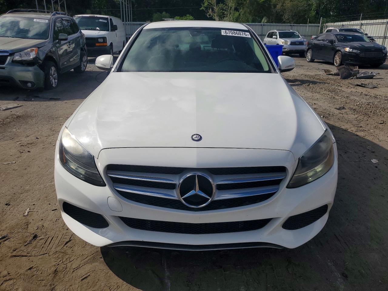 2015 Mercedes-benz C 300 4matic White vin: 55SWF4KB2FU077153