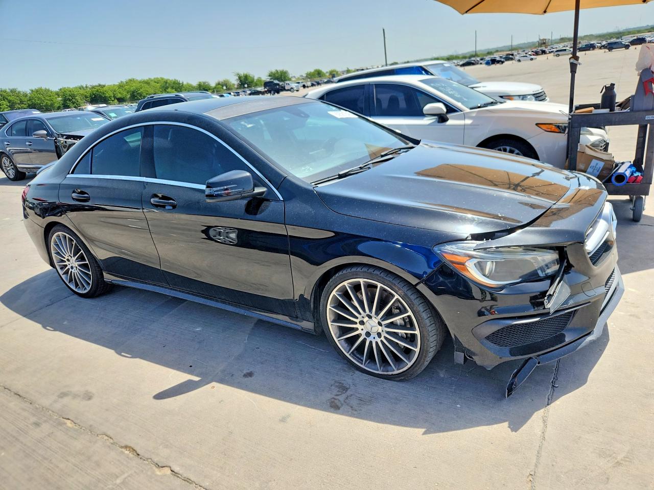 2014 Mercedes-benz Cla 45 Amg Black vin: WDDSJ5CBXEN029232