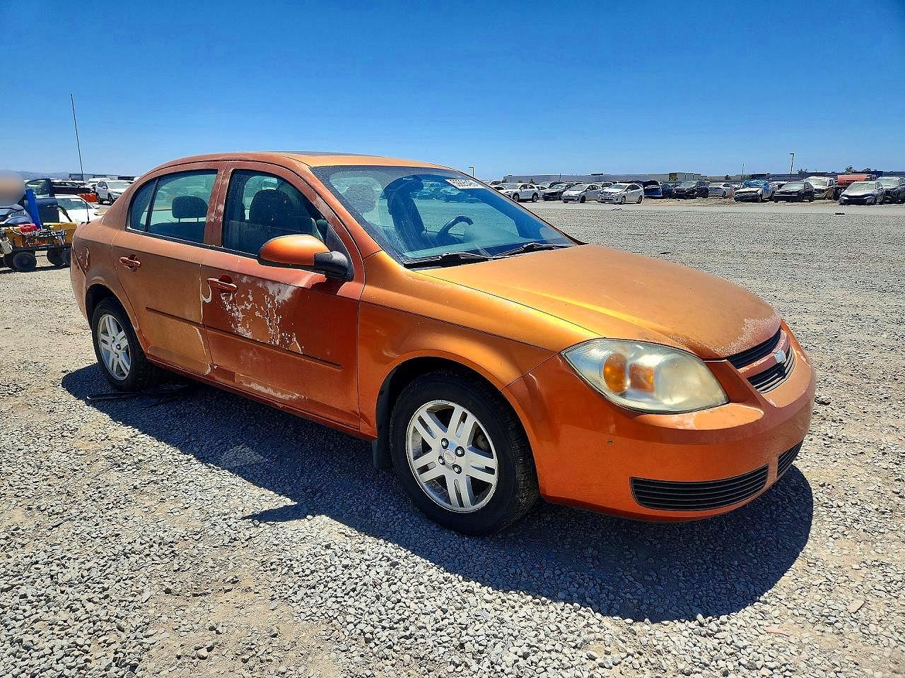 2005 Chevrolet Cobalt Ls Orange vin: 1G1AL52F557573977