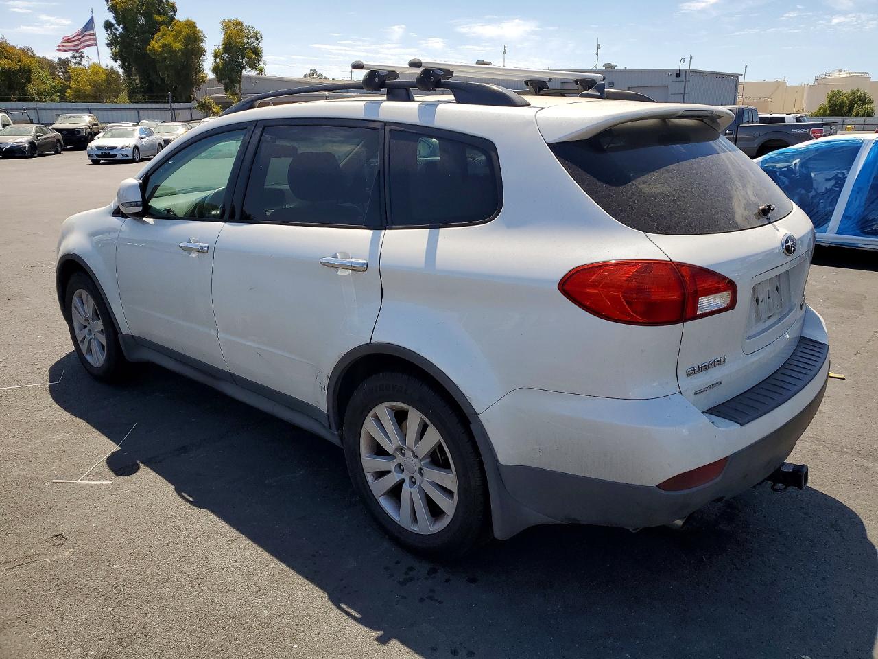 2013 Subaru Tribeca Limited White vin: 4S4WX9GD2D4400414