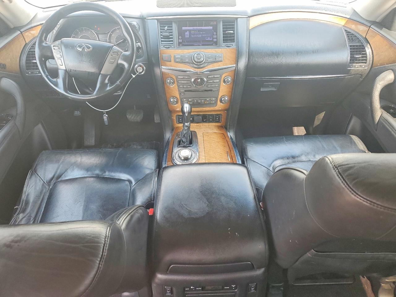 2012 Infiniti Qx56 Base Белый vin: JN8AZ2NE2C9022130
