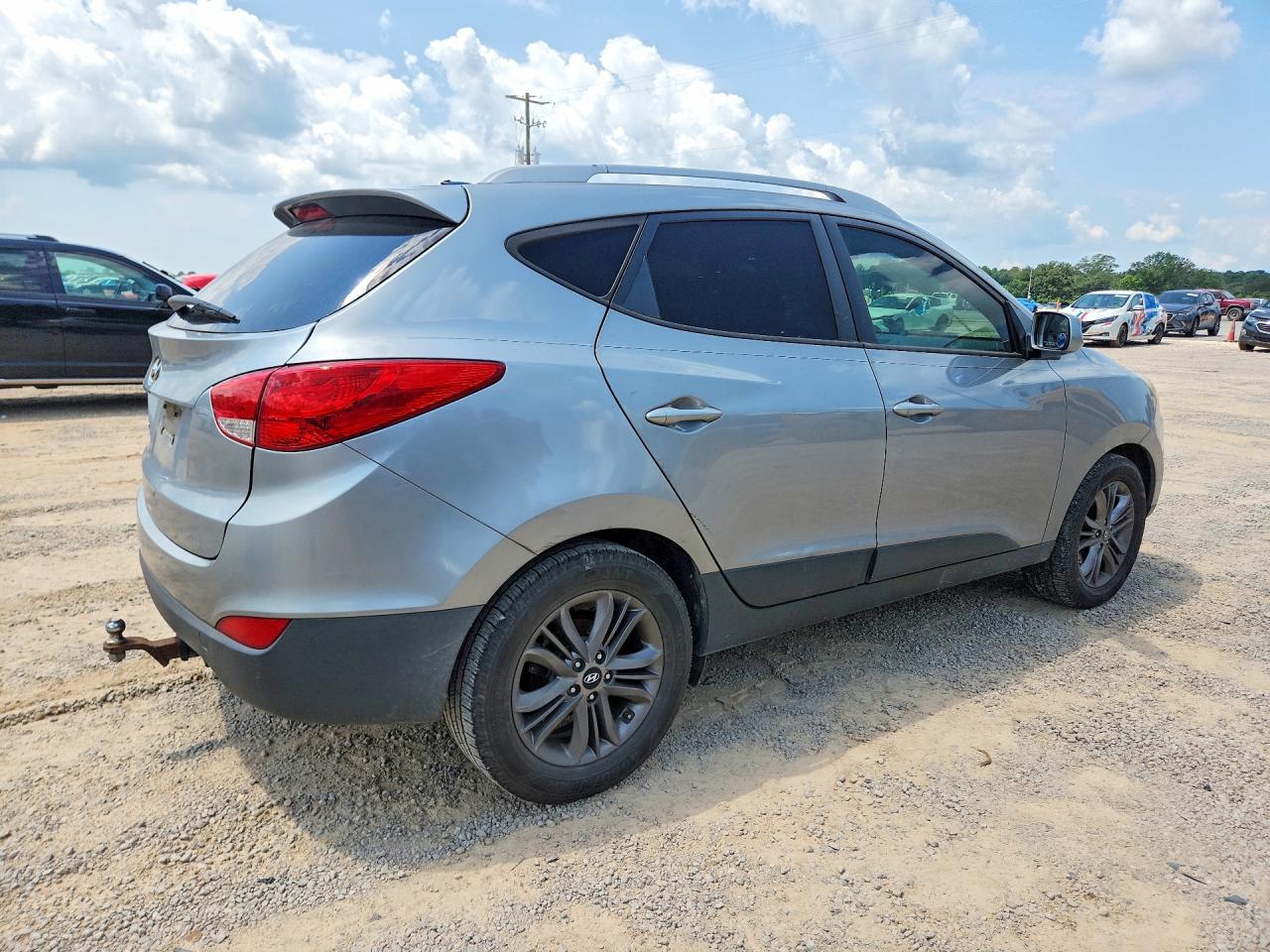 2015 Hyundai Tucson Se Серый vin: KM8JU3AG3FU073429