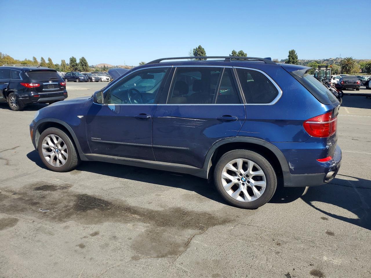 2013 Bmw X5 Xdrive35i Blue vin: 5UXZV4C5XD0E13560