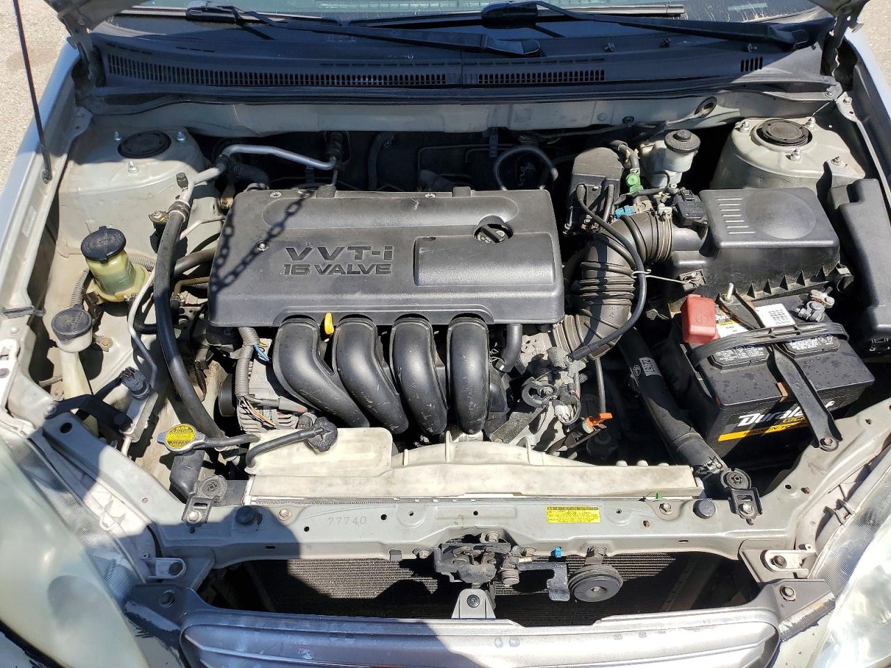 2004 Toyota Corolla S Silver vin: 1NXBR32E54Z302953