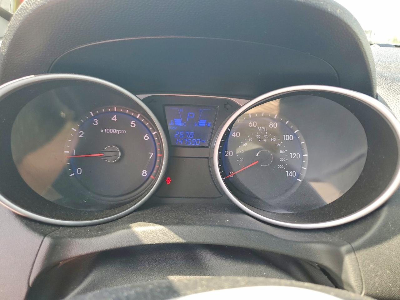 2013 Hyundai Tucson Gls Silver vin: KM8JUCAC8DU593247