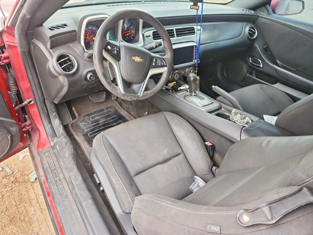 2015 Chevrolet Camaro Lt Red vin: 2G1FD3D38F9183580