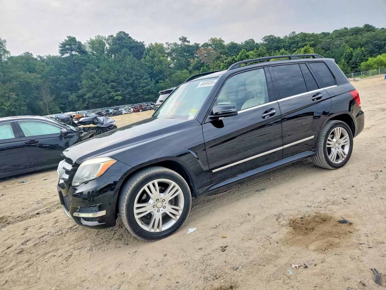 2015 Mercedes-benz Glk 350 4matic Black vin: WDCGG8JB0FG360792