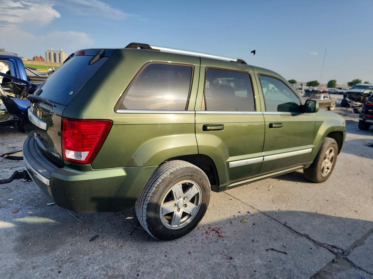 2007 Jeep Grand Cherokee Overland Зеленый vin: 1J8HS68257C653026