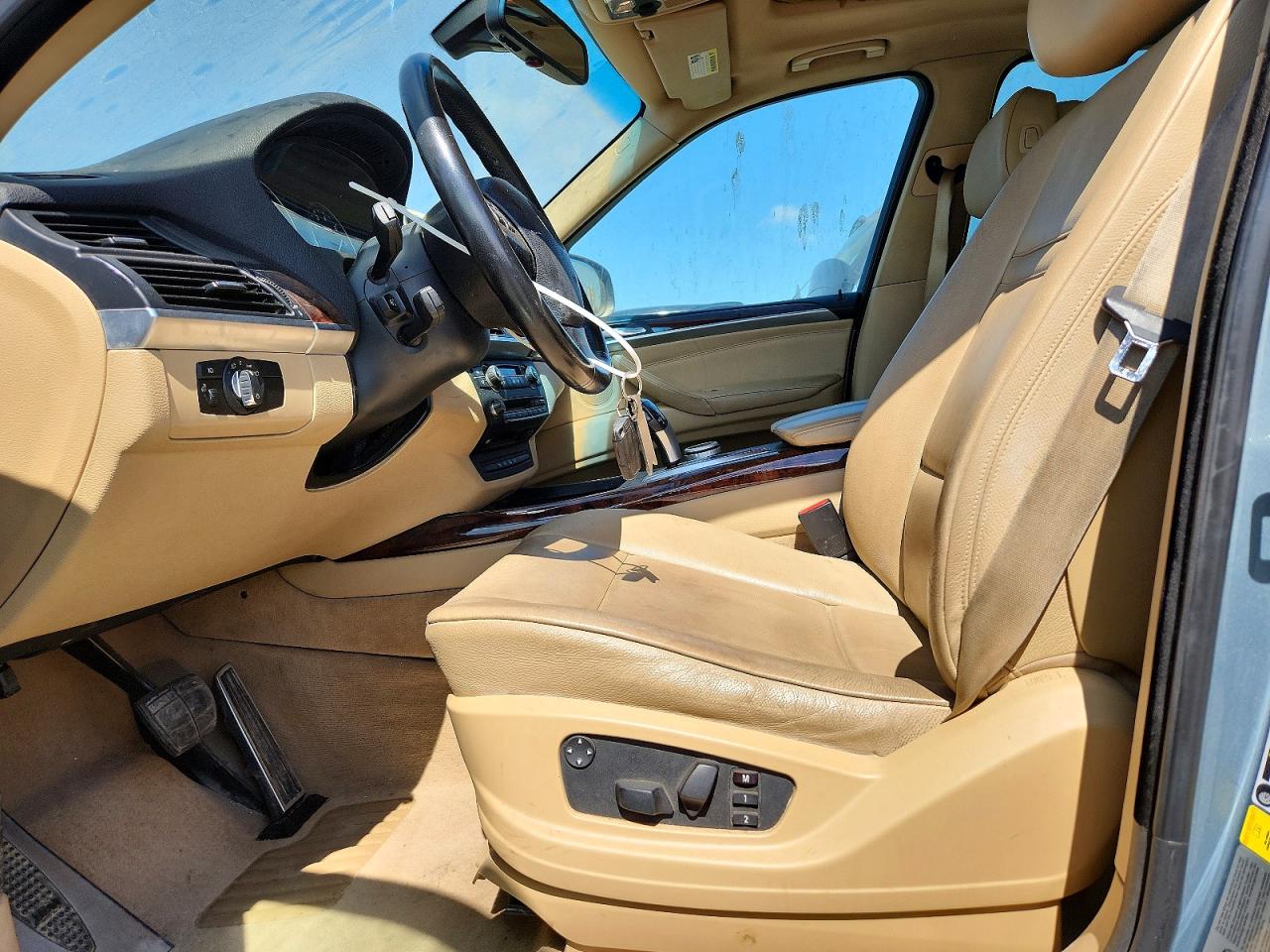 2008 Bmw X5 3.0i Blue vin: 5UXFE435X8L009064