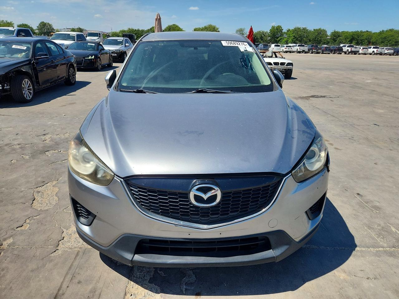 2013 Mazda Cx-5 Sport Silver vin: JM3KE2BEXD0104684